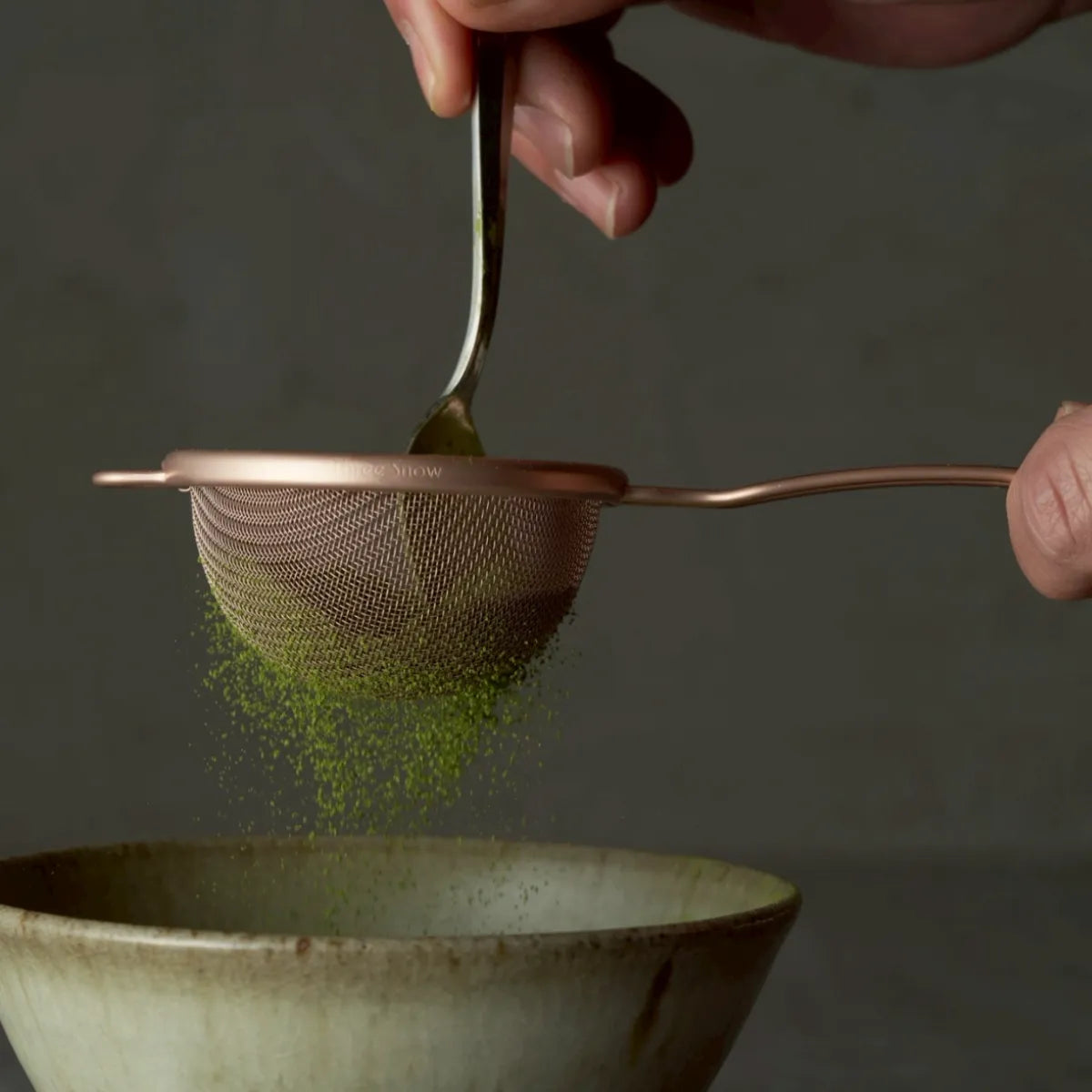 Matcha Strainer Pink Gold
