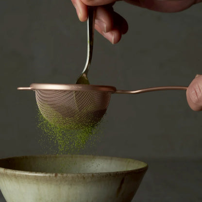 Matcha Strainer Pink Gold