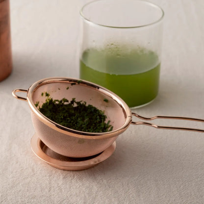 Matcha Strainer Pink Gold
